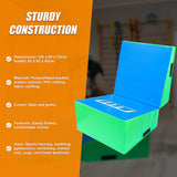 120x60x35cm Foldable Soft Incline Gymnastics Mat Wedge Yoga Gym Balance Training - Extra Image
