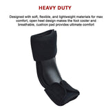 Night Plantar Fasciitis Sleep Support Adjustable Brace Splint Fits 40-45 Size - 45-Degree Angle