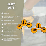 2x 150kg Load Aluminum Triple Suction Cup Pad Glazer Glass Sucker Remover Lifter - Extra Image