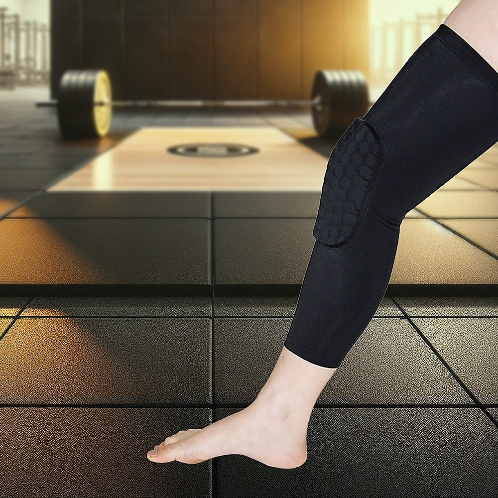 Knee Sleeve Compression Support Brace Sports Running, Gym & Injury Protection