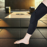 Knee Sleeve Guard Support Brace Sport Compression Calf Running - 45-Degree Angle
