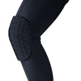 Knee Sleeve Guard Support Brace Sport Compression Calf Running - Rear View