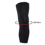 Knee Sleeve Guard Support Brace Sport Compression Calf Running - Extra Image
