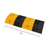 Pair of 1m Long 60T Load Rubber Speed Bump Hump Modular Speed Humps Road Hump - Extra Image