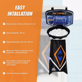 Hamper Basketball Laundry Hoop Hanging Clothes Basket Storage Kids Fun Door Bag - Extra Image
