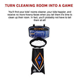 Hamper Basketball Laundry Hoop Hanging Clothes Basket Storage Kids Fun Door Bag - Extra Image