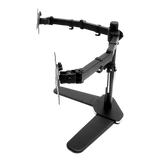 13-27 Dual Screen Monitor Stand TV Bracket Computer Display Desk Mount Holder