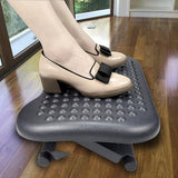 Footrest Under Desk Foot / Leg Rest for Office Chair Ergonomic Computer Plastic - Front View