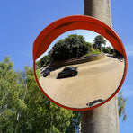 60cm Round Convex Mirror Blind Spot Safety Traffic Driveway Shop Wide Angle, image 6