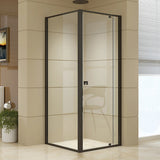 Semi Frameless Shower Screen (74~82)x 195cm & (89~92)x 195cm Side AS/NZS Glass