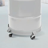 Drum Dolly 450kg 55 Gallon w Swivel Casters Heavy Duty Steel Frame Non Tipping - 45-Degree Angle