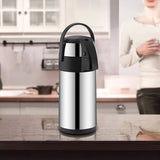 Air Pot for Tea Coffee 5L Pump Action Insulated Airpot Flask Drink Dispenser - Front View