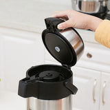 Air Pot for Tea Coffee 5L Pump Action Insulated Airpot Flask Drink Dispenser - 45-Degree Angle