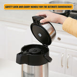 Air Pot for Tea Coffee 5L Pump Action Insulated Airpot Flask Drink Dispenser - Extra Image