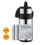 Air Pot for Tea Coffee 5L Pump Action Insulated Airpot Flask Drink Dispenser - Close-Up Angle