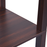 Shelf Floor Lamp - Shade Diffused Light Source with Open-Box Shelves - Top-Down View