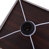 Shelf Floor Lamp - Shade Diffused Light Source with Open-Box Shelves - 45-Degree Angle