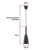 Black Pendant Lighting Kitchen Lamp Modern Pendant Light Bar Wood Ceiling Lights