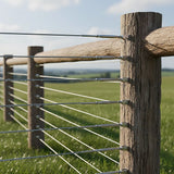 Stainless Steel Wire Rope DIY Balustrade Kit Jaw/Swage Fork Turnbuckle - 10 pack - Close-Up Angle