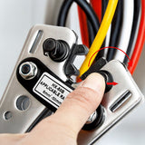 6-50 mm2 Wire Crimper Cable Crimp Electric Tube Crimping Hand Tool Battery Lug - 45-Degree Angle