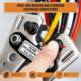 6-50 mm2 Wire Crimper Cable Crimp Electric Tube Crimping Hand Tool Battery Lug - Extra Image