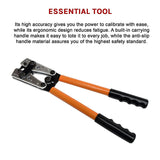 6-50 mm2 Wire Crimper Cable Crimp Electric Tube Crimping Hand Tool Battery Lug - Close-Up Angle