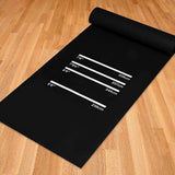 300cm Professional Rubber Darts Mat Home Pub Bar Floor Protector With Throw Line For Accurate Play - Front View