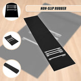 300cm Professional Rubber Darts Mat Home Pub Bar Floor Protector With Throw Line For Accurate Play - Low Angle