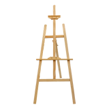 Pine Wood Easel Artist Art Display Painting Shop Tripod Stand Wedding