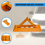 Fold Down Vehicle Security Car Parking Spot Lock Safety Bollard Barrier - Extra Image