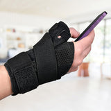 Thumb Stabiliser Brace Support Strap Splint Arthritic Sports - Front View