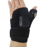 Thumb Stabiliser Brace Support Strap Splint Arthritic Sports - Top-Down View