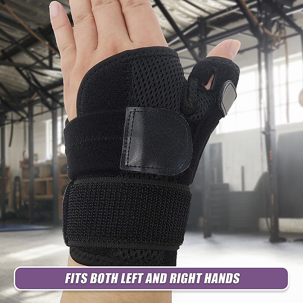 Thumb Stabiliser Brace One Size Fits All Support Strap Splint For Sports And Arthritis Relief