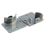 Van Door Lock With Brackets - Heavy Duty Security Vehicle Hasp Padlock - Top-Down View