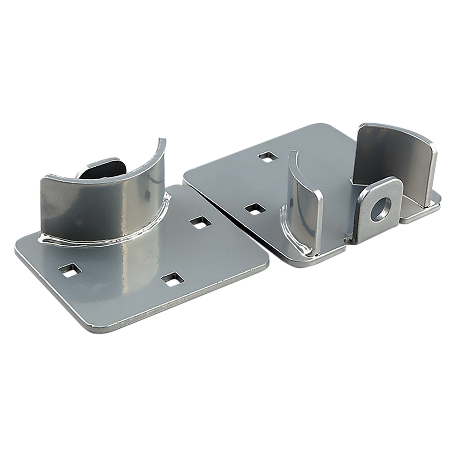 Heavy Duty Van Door Lock With Brackets Security Hasp Padlock For Vehicle Cargo Protection