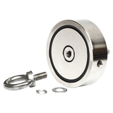 700Kg Salvage Strong Recovery Magnet Neodymium Hook Treasure Hunting Fishing - Top-Down View