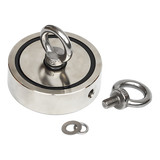 700Kg Salvage Strong Recovery Magnet Neodymium Hook Treasure Hunting Fishing - 45-Degree Angle