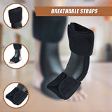 Night Plantar Fasciitis Sleep Support Adjustable Brace Splint Fits 37-40 Size - Close-Up Angle