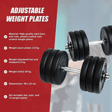 35KG Dumbbell Adjustable Weight Set - Extra Image