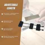 Double-Sided Diamond Knife Sharpeners Sharpening Stone W/ Stone Holder - Extra Image