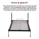 Palermo Single Size Wall Bed Mechanism Hardware Kit Diamond Edition - Extra Image