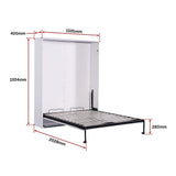 Palermo Double Size Wall Bed Diamond Edition - Extra Image