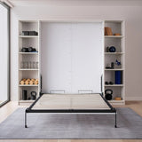 Palermo Queen Size Wall Bed Diamond Edition - Rear View