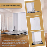 Palermo Queen Size Wall Bed Diamond Edition