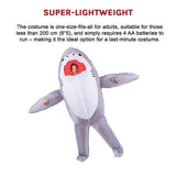 Shark Fancy Dress Fan Inflatable Costume Suit - Extra Image