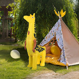 Giraffe Fancy Dress Fan Inflatable Costume Suit - 45-Degree Angle