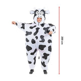 Cow Fancy Dress Fan Inflatable Costume Suit - Extra Image