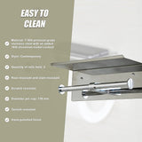 Stainless Steel Double Toilet Paper Holder Towel Roll Tissue Rack Storage Shelf - Extra Image