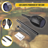 10 Pack Solar Torch Lights 96 LED Flickering Lighting Dancing Flame Garden Lamp - Extra Image