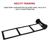 Agility Ladder Indoor Outdoor Fitness - Close-Up Angle